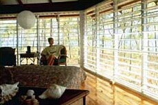 Reflecting at Seven Spirit Bay Lodge