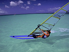Taking advantage of Aruba's waters