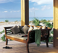Lazy days at Parrot Cay