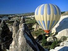 Ballooning over Cappadocia