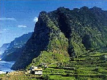 Stunning mountains on Maderia Island